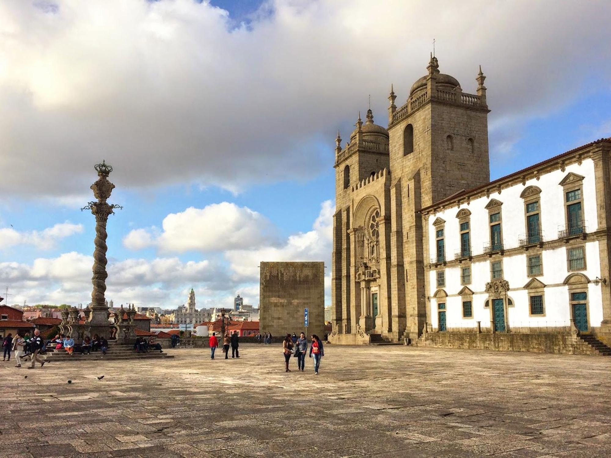 Studios Baixa Downtown Porto Luaran gambar